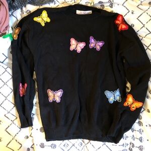 Butterfly sweater